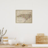 North Carolina 7 Poster (Keuken)
