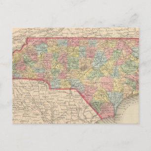 North Carolina 8 Briefkaart