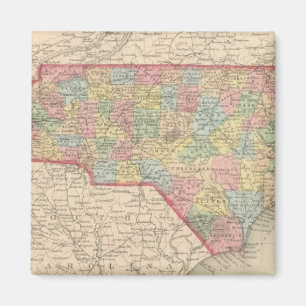 North Carolina 8 Magneet