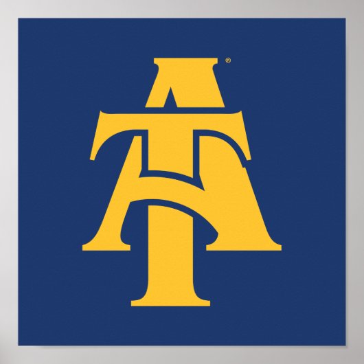 North Carolina A&T State University | A LOGO Poster (Voorkant)