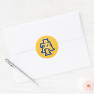 North Carolina A&T State University | A LOGO Ronde Sticker