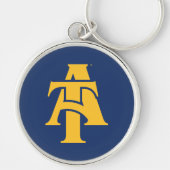 North Carolina A&T State University | A LOGO Sleutelhanger (Voorkant)