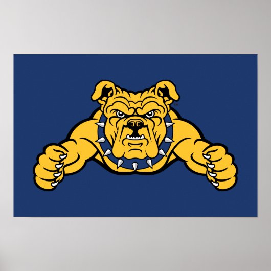 North Carolina A&T State University | Bulldog Poster (Voorkant)