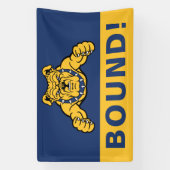 North Carolina A&T State University | Bulldog Spandoek (Verticaal)