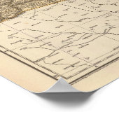 North Carolina Atlas Map Poster (Hoek)