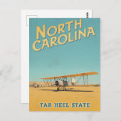 North Carolina Aviation Heritage Briefkaart (Voorkant / Achterkant)