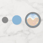 North Carolina Beaches Confetti (Voorkanten)