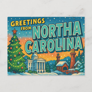 NORTH CAROLINA BRIEFKAART