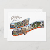 North Carolina Briefkaart (Voorkant / Achterkant)