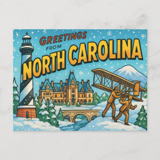 NORTH CAROLINA BRIEFKAART