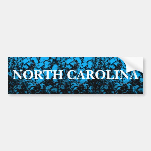 North Carolina Bumpersticker (Voorkant)