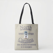 North Carolina Canvas tas - Tas met klasse (Voorkant)
