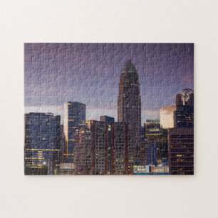 North Carolina, Charlotte, verhoogd zicht Legpuzzel