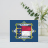 North Carolina Diamond Briefkaart (Staand voorkant)