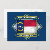 North Carolina Diamond Briefkaart (Voorkant / Achterkant)