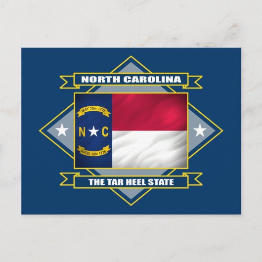 North Carolina Diamond Briefkaart (Voorkant)