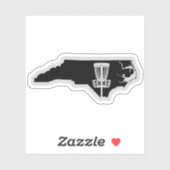 North Carolina Disk Golf Sticker (Vel)