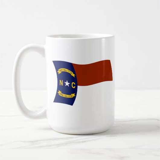 North Carolina Flag Mok (Links)