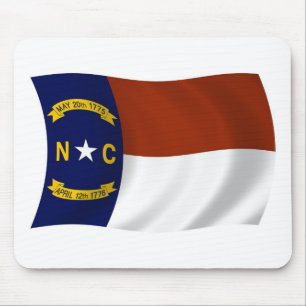 North Carolina Flag Mousepad Muismat