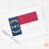 North Carolina Flag Sticker (Envelop)