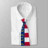 North Carolina Flag Stropdas (Gebonden)