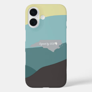 North Carolina, getekend door God iPhone 16 Hoesje