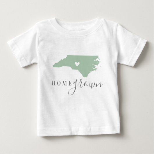 North Carolina Home Grown | Status bewerkbare kleu (Voorkant)