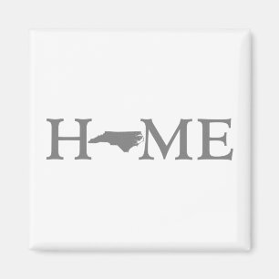 North Carolina Home State Word Art Magneet