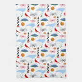 North Carolina Iconen Keukenhanddoek (Verticaal)