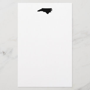 North Carolina in zwart en wit Briefpapier