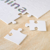 North Carolina-kaart Legpuzzel (Zijkant)