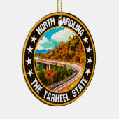 North Carolina Keramisch Ornament (Rechts)