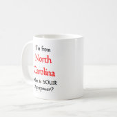 north carolina koffiemok (Voorkant links)