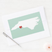 North Carolina Liefde -  Sticker (Envelop)