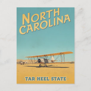 North Carolina Luchtvaart Erfgoed Briefkaart