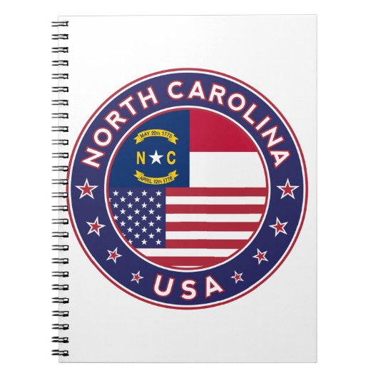 North Carolina Notitieboek (Voorkant)