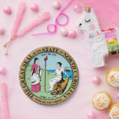 North Carolina Papieren Bordje (Feest)