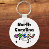 North Carolina Rocks Sleutelhanger (Voorkant)