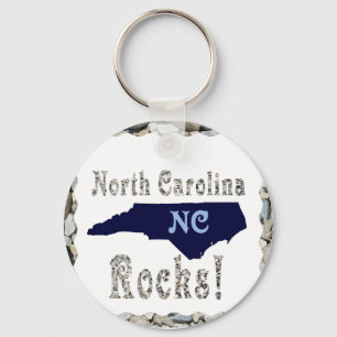 NORTH CAROLINA ROCKS-SLEUTELRING SLEUTELHANGER