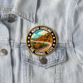 North Carolina Ronde Button 7,6 Cm (In situ)