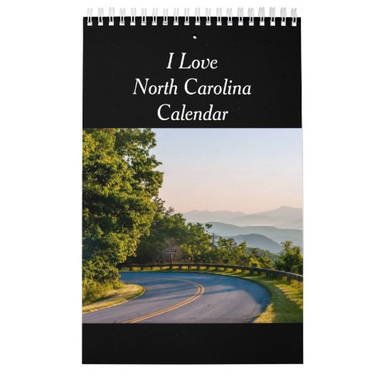 North Carolina Schilderachtig agenda Kalender (Hoes)