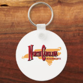 North Carolina Sleutelhanger (Voorkant)