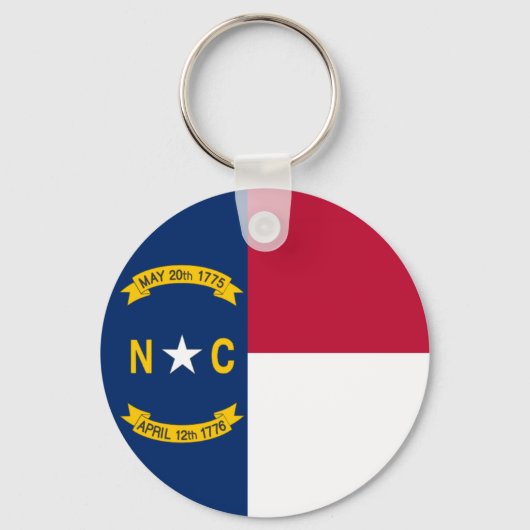 North Carolina Sleutelhanger (Voorkant)