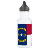 North Carolina State Flag Liberty Bottle Waterfles (Links)