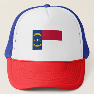 North Carolina State Flag Verenigde Staten Trucker Pet