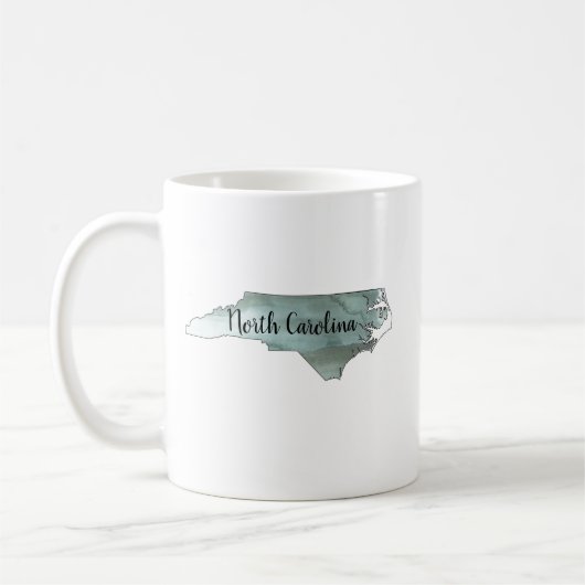North Carolina State Illustration Koffiemok (Links)