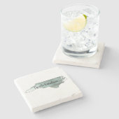 North Carolina State Illustration Onderzetter (Zijkant)