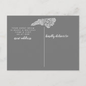 NORTH CAROLINA State Moving Aankondiging Post Kaar (Achterkant)