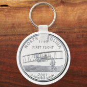 North Carolina State Quarter Sleutelhanger (Voorkant)
