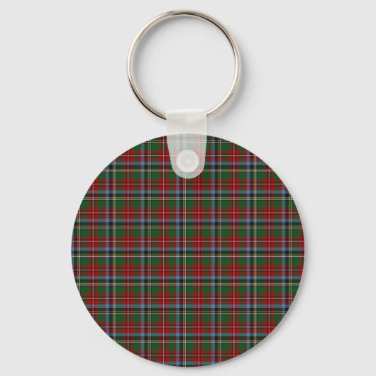 North Carolina State Tartan Sleutelhanger (Voorkant)
